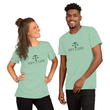 Load image into Gallery viewer, Key to Life Short-Sleeve Unisex T-Shirt
