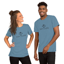 Load image into Gallery viewer, Key to Life Short-Sleeve Unisex T-Shirt